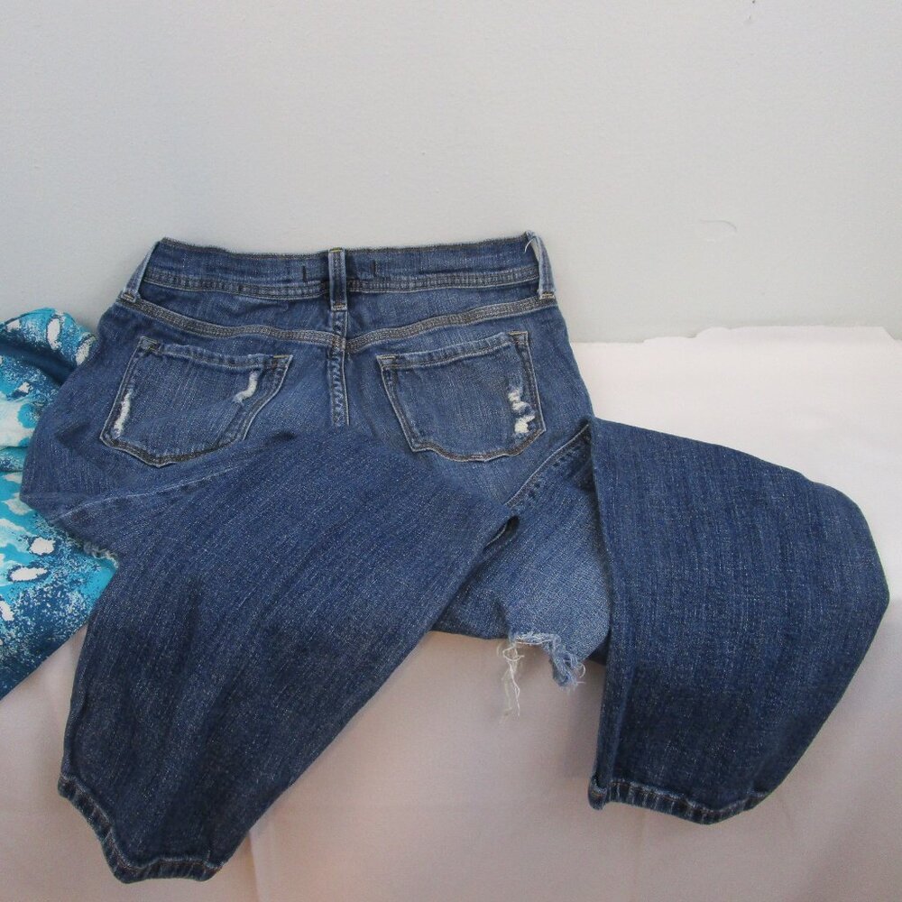 eunina Distressed Sasha Low Rise Relaxed Skinny Jeans - Picture 2 of 8